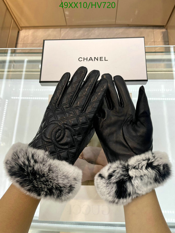Gloves-Chanel, Code: HV720,$: 49USD