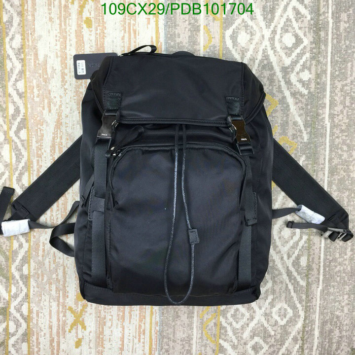 Prada Bag-(4A)-Backpack-,Code: PDB101704,$:109USD