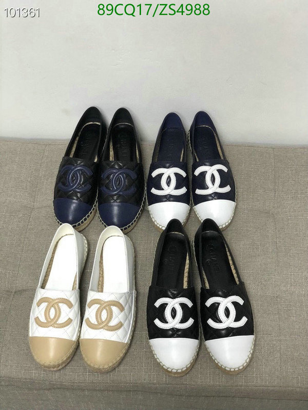 Women Shoes-Chanel,Code: ZS4988,$: 89USD