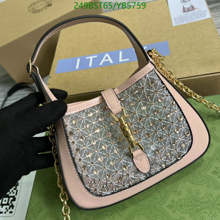 Gucci Bag-(Mirror)-Jackie Series-,Code: YB5759,$: 249USD