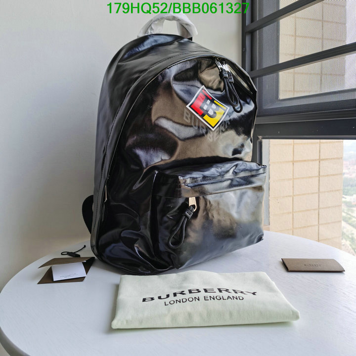 Burberry Bag-(Mirror)-Backpack-,Code: BBB061327,$: 179USD