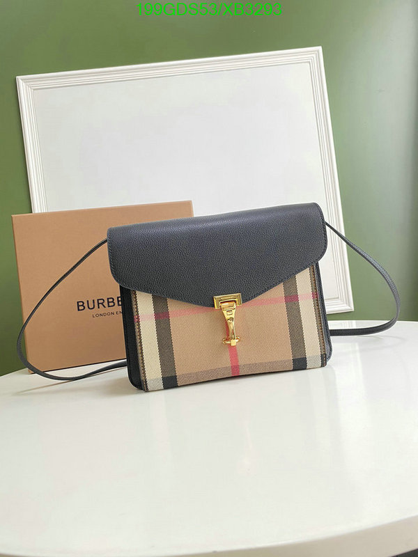 Burberry Bag-(Mirror)-Diagonal-,Code: XB3293,$: 199USD