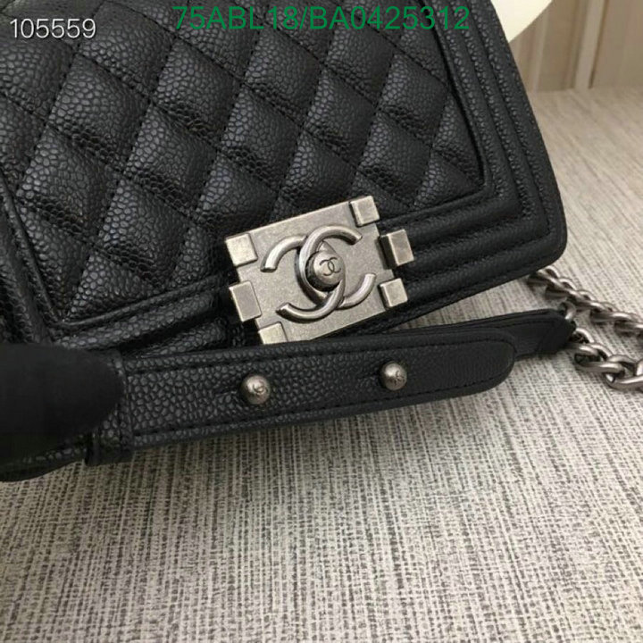 Chanel Bags ( 4A )-Le Boy,Code: BA04252312,$: 75USD