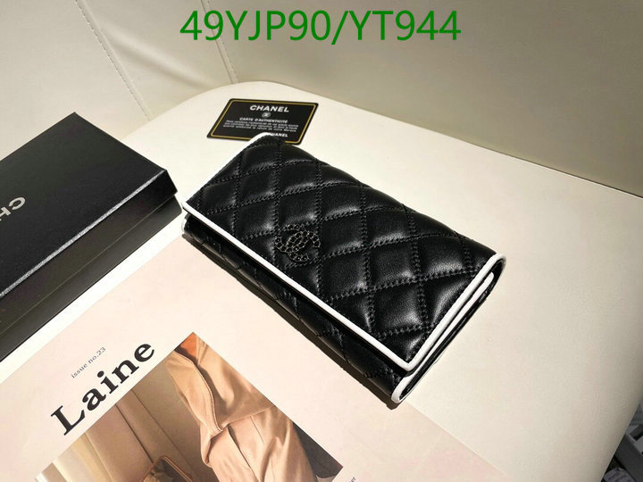 Chanel Bags ( 4A )-Wallet-,Code: YT944,$: 49USD