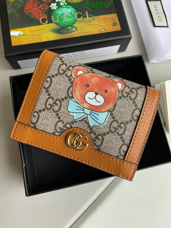 Gucci Bag-(4A)-Wallet-,Code: LT4856,$: 42USD