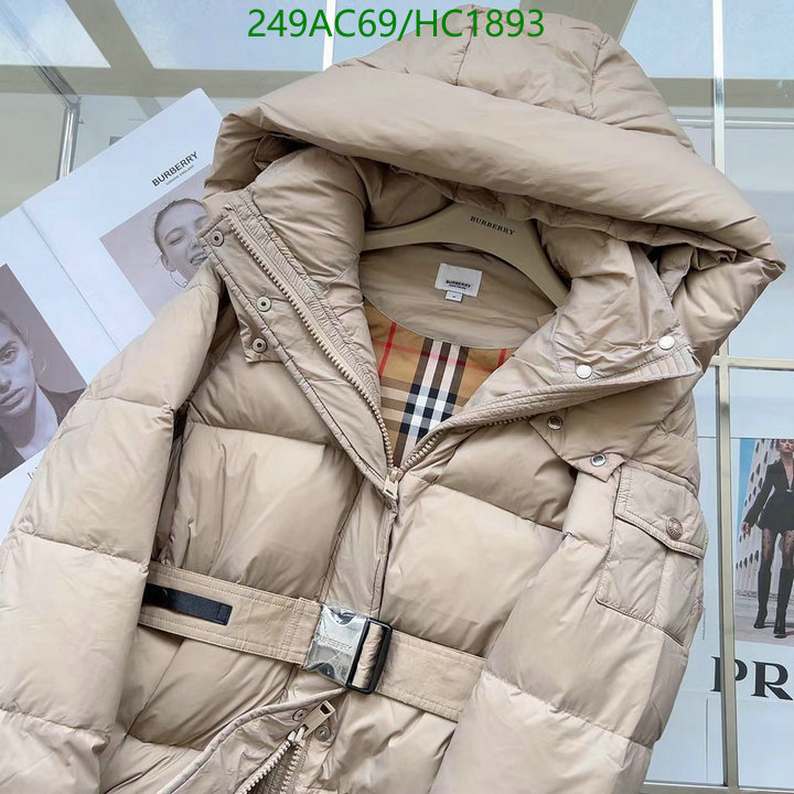Down jacket Women-Burberry, Code: HC1893,$: 249USD