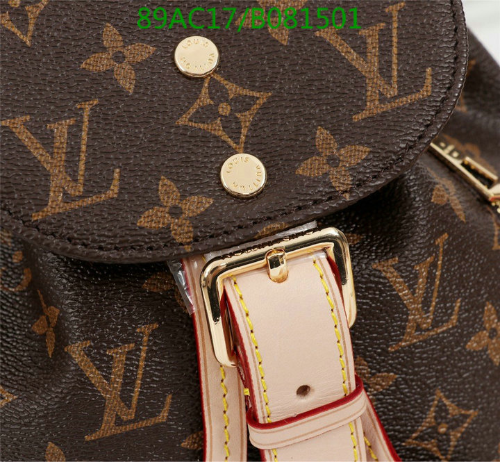 LV Bags-(4A)-Backpack-,Code: LB081501,