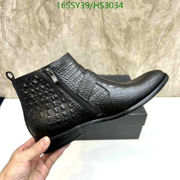 Men shoes-Boots, Code: HS3034,$: 165USD