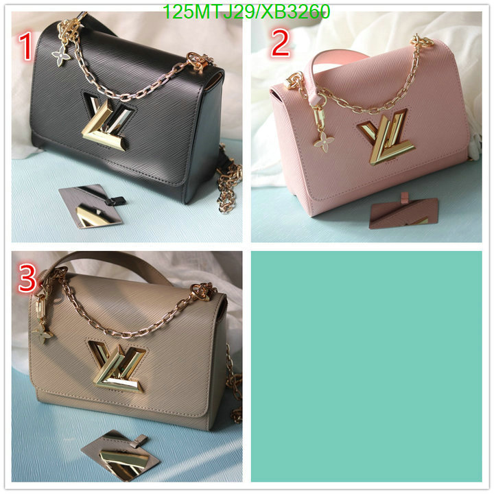 LV Bags-(4A)-Pochette MTis Bag-Twist-,Code: XB3260,$: 125USD