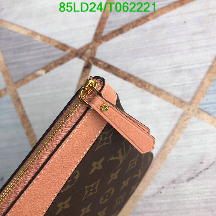 LV Bags-(Mirror)-Wallet-,Code: T062221,$: 85USD