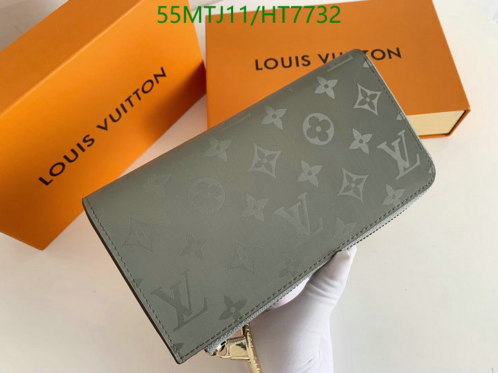 LV Bags-(4A)-Wallet-,Code: HT7732,$: 55USD