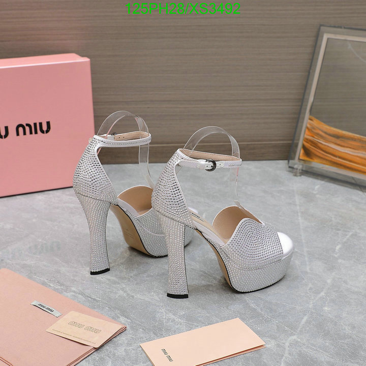 Women Shoes-Miu Miu, Code: XS3492,$: 125USD