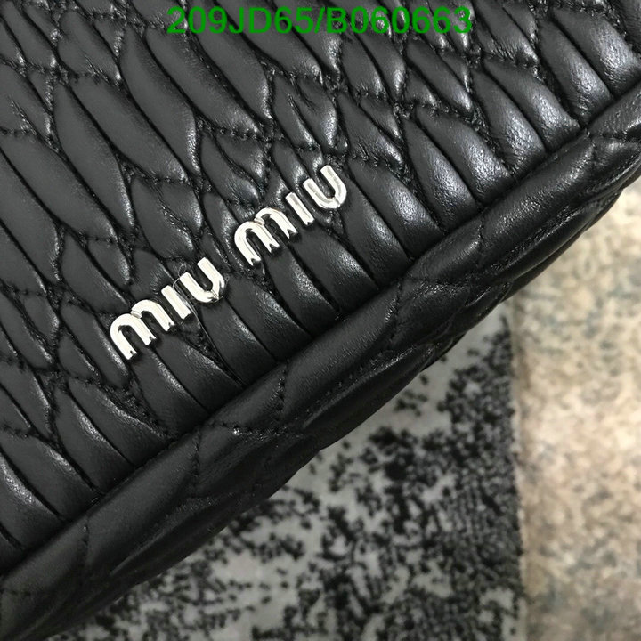 Miu Miu Bag-(Mirror)-Diagonal-,Code: B060663,$: 209USD
