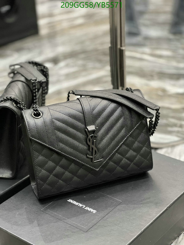 YSL Bag-(Mirror)-Envelope Series,Code: YB5571,$: 209USD