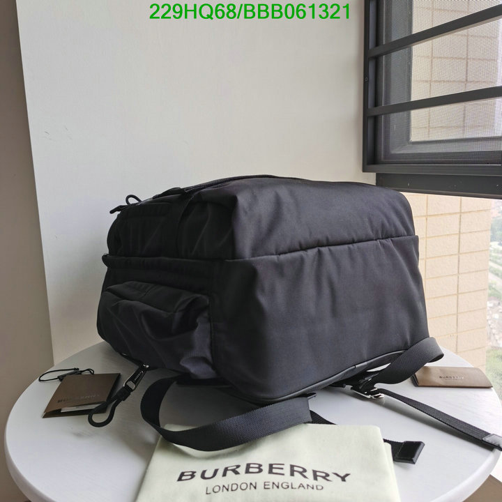 Burberry Bag-(Mirror)-Backpack-,Code: BBB061321,$: 229USD