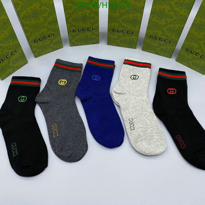 Sock-Gucci, Code: HL4303,$: 35USD