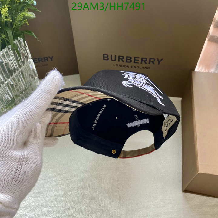 Cap -(Hat)-Burberry, Code: HH7491,$: 29USD