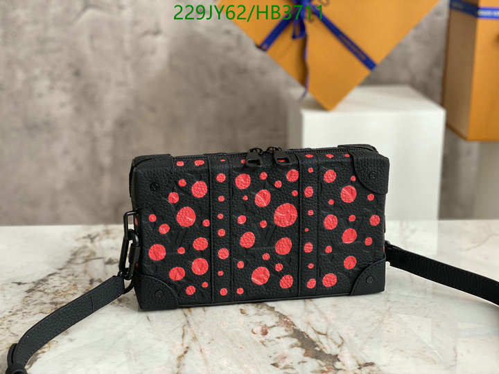 LV Bags-(Mirror)-Petite Malle-,Code: HB3711,$: 229USD