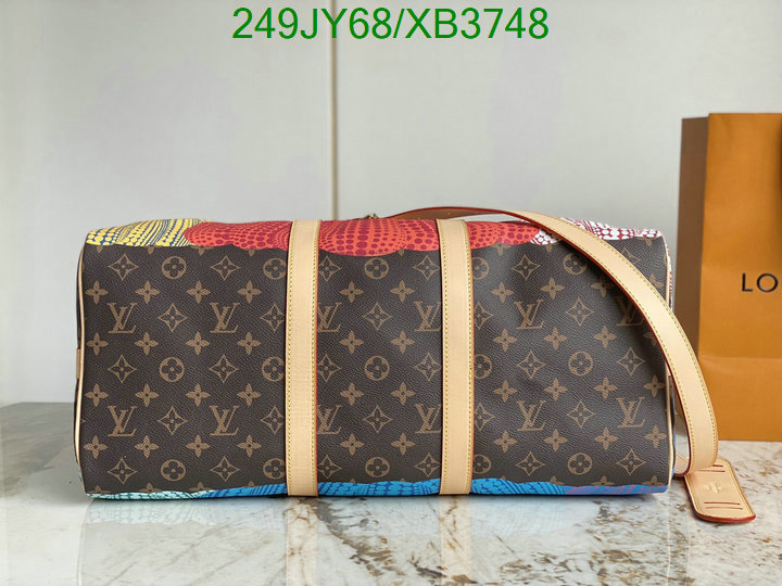 LV Bags-(Mirror)-Keepall BandouliRe 45-50-,Code: XB3748,$: 249USD