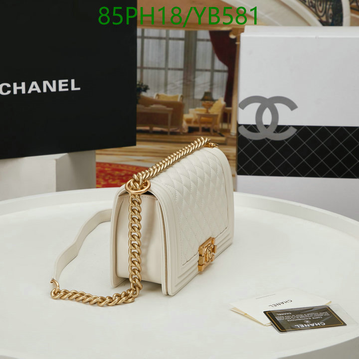 Chanel Bags ( 4A )-Le Boy,Code: YB581,$: 85USD