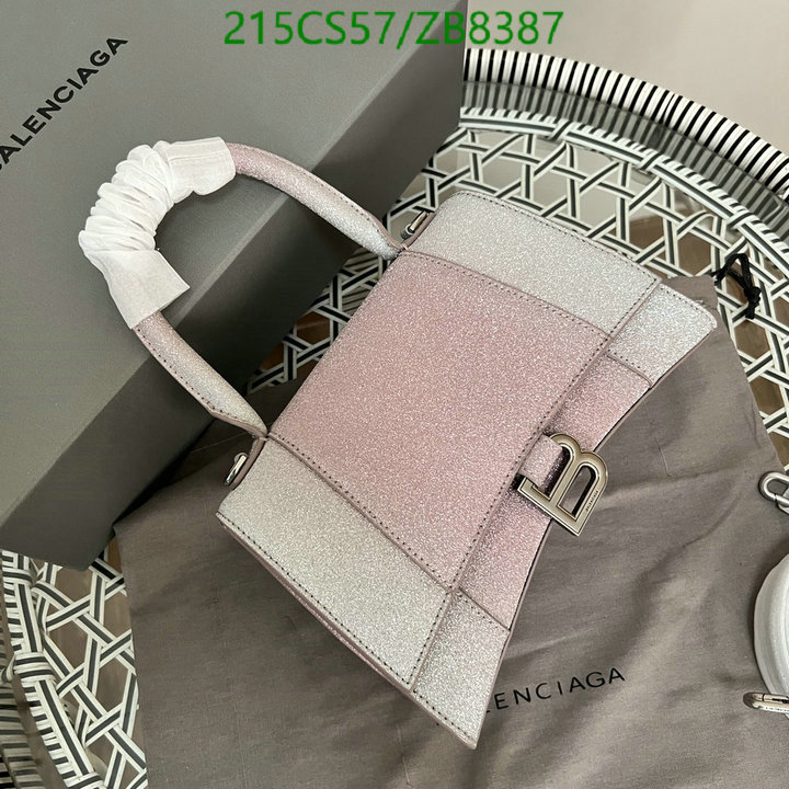 Balenciaga Bag-(Mirror)-Hourglass-,Code: ZB8387,$: 215USD