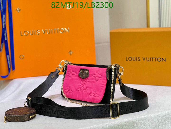 LV Bags-(4A)-New Wave Multi-Pochette-,Code: LB2300,$: 82USD