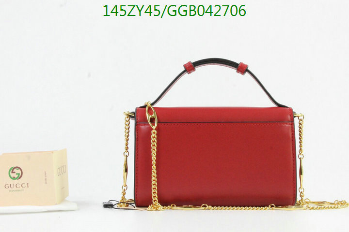 Gucci Bag-(Mirror)-Diagonal-,Code: GGB042706,$:145USD