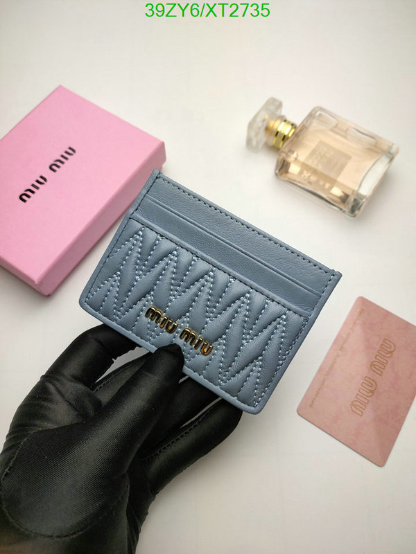 Miu Miu Bag-(4A)-Wallet-,Code: XT2735,$: 39USD