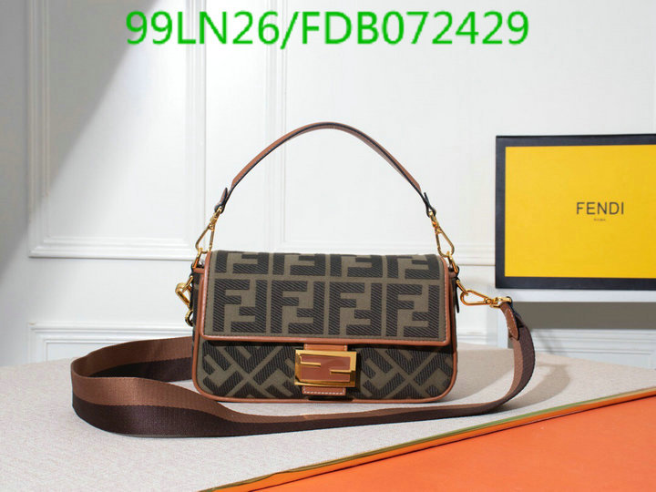 Fendi Bag-(4A)-Baguette-,Code: FDB072429,$: 99USD