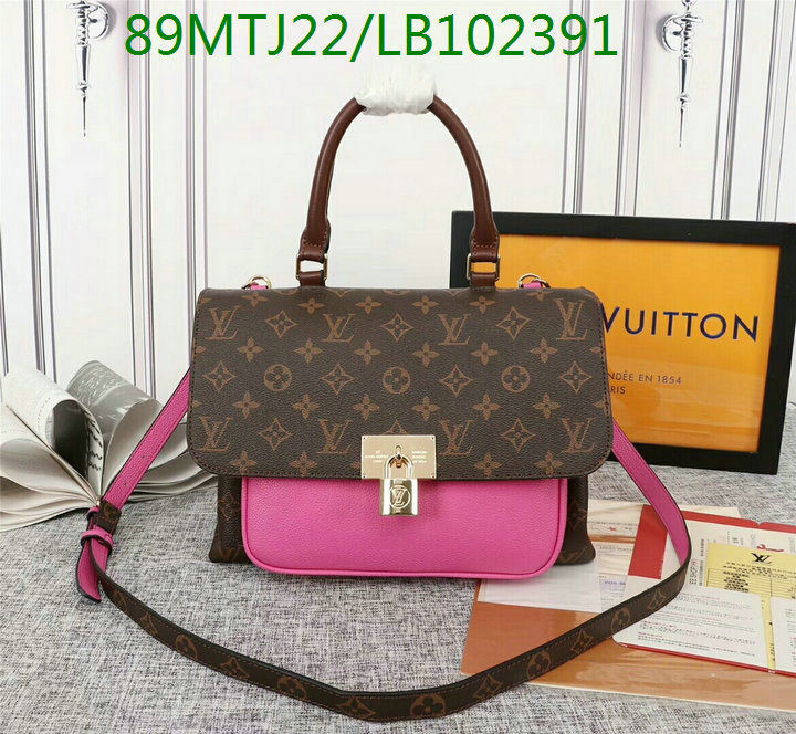 LV Bags-(4A)-Handbag Collection-,Code: LB102391,$:89USD