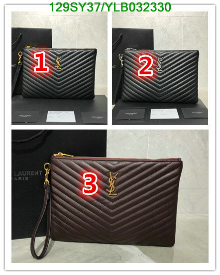 YSL Bag-(Mirror)-Clutch-,Code: YLB032330,$:129USD