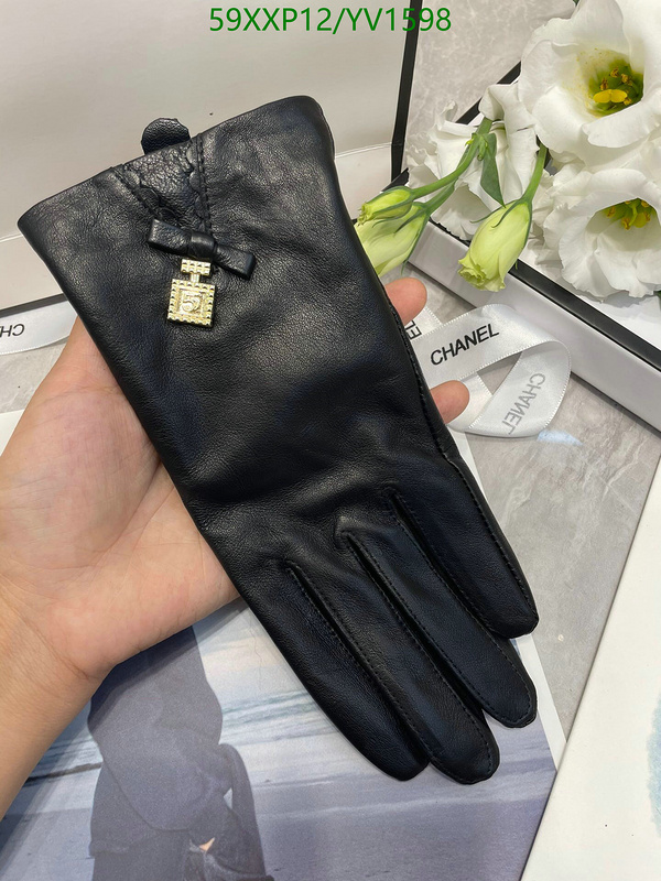 Gloves-Chanel, Code: YV1598,$: 59USD