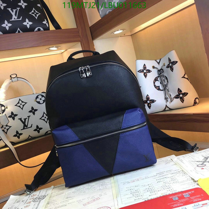 LV Bags-(4A)-Backpack-,Code: LBU011663,$: 119USD