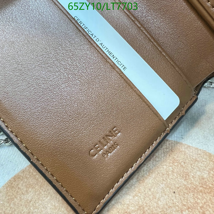 Celine Bag-(4A)-Wallet-,Code: LT7703,$: 65USD