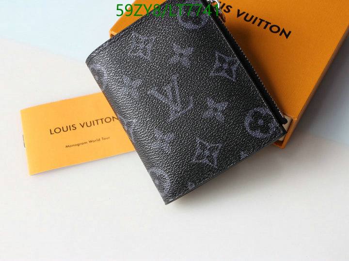 LV Bags-(4A)-Wallet-,Code: LT7741,$: 59USD