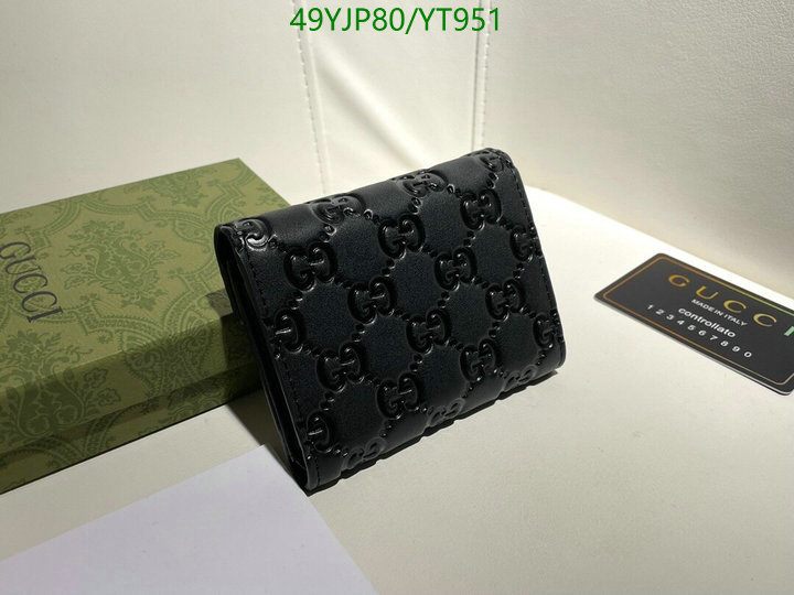 Gucci Bag-(4A)-Wallet-,Code: YT951,$: 49USD