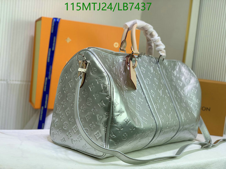 LV Bags-(4A)-Keepall BandouliRe 45-50-,Code: LB7437,$: 115USD