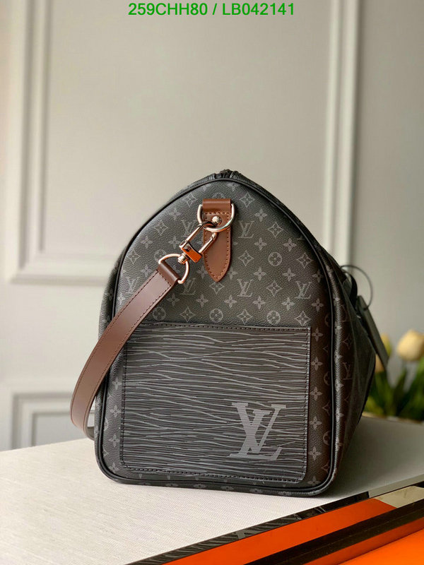 LV Bags-(Mirror)-Keepall BandouliRe 45-50-,Code: LB042141,$: 259USD