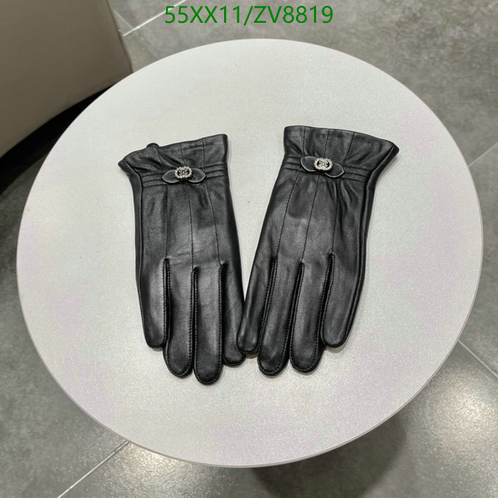 Gloves-Chanel, Code: ZV8819,$: 55USD