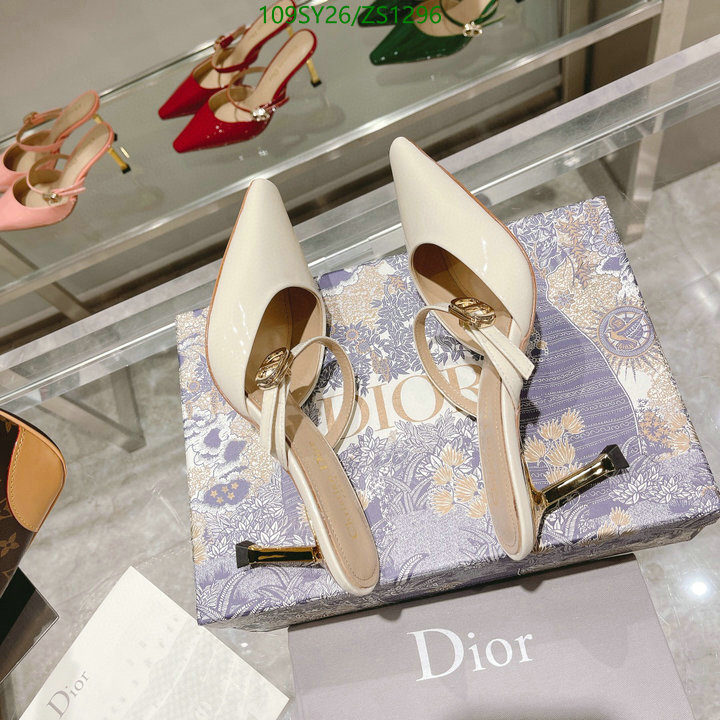 Women Shoes-Dior,Code: ZS1296,$: 109USD