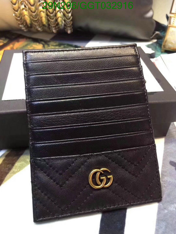 Gucci Bag-(4A)-Wallet-,Code:GGT032916,$:29USD