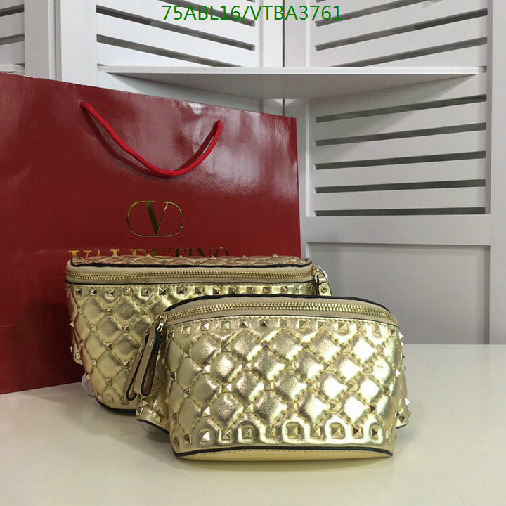 Valentino Bag-(4A)-Rockstud Spike-,Code: VTBA3761,$: 75USD