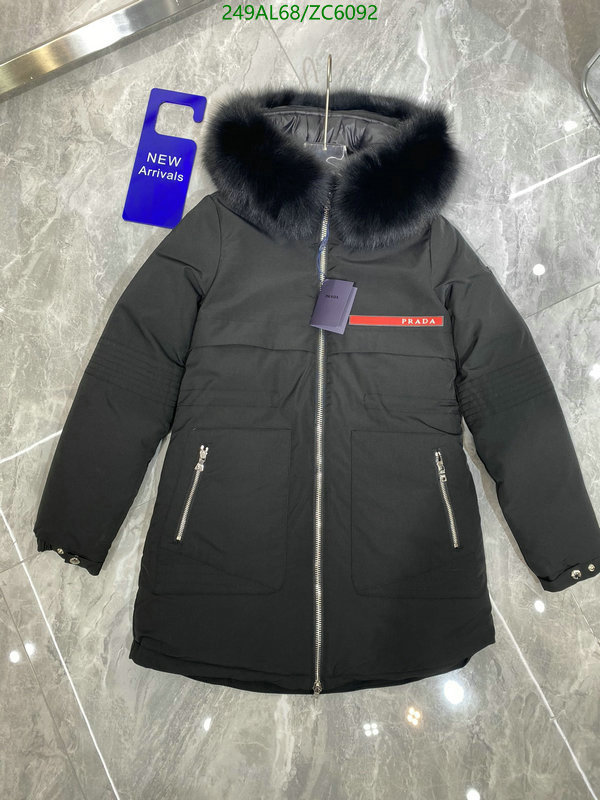 Down jacket Women-Prada, Code: ZC6092,$: 249USD