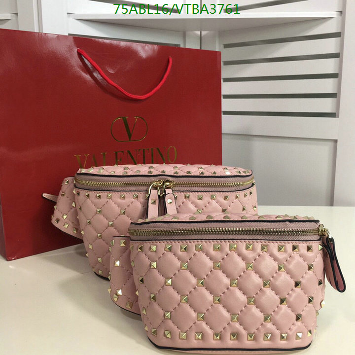 Valentino Bag-(4A)-Rockstud Spike-,Code: VTBA3761,$: 75USD