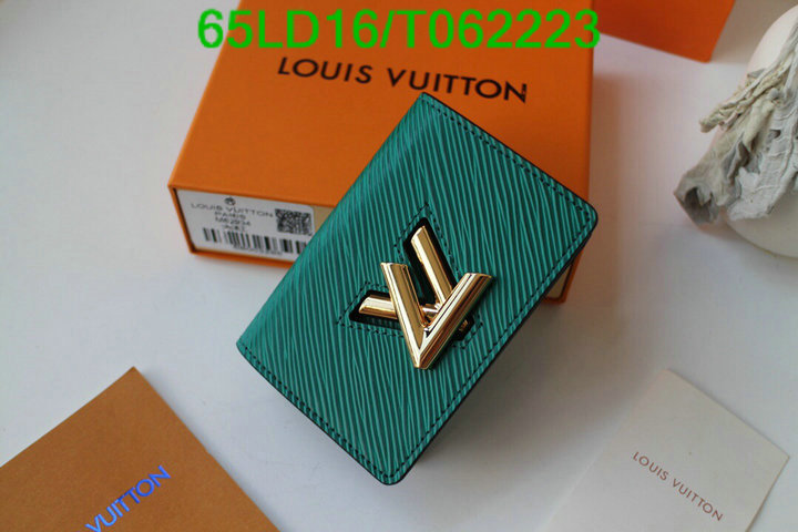 LV Bags-(Mirror)-Wallet-,Code: T062223,$: 65USD