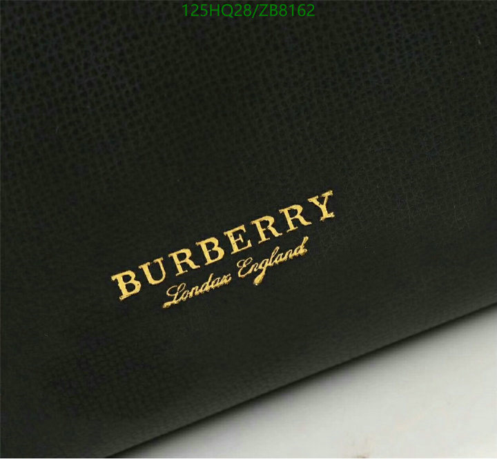 Burberry Bag-(4A)-Handbag-,Code: ZB8162,$: 125USD