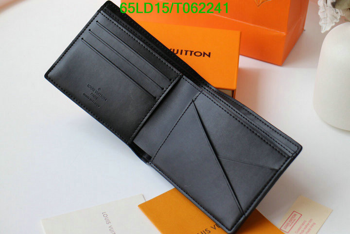 LV Bags-(Mirror)-Wallet-,Code: T062241,$: 65USD