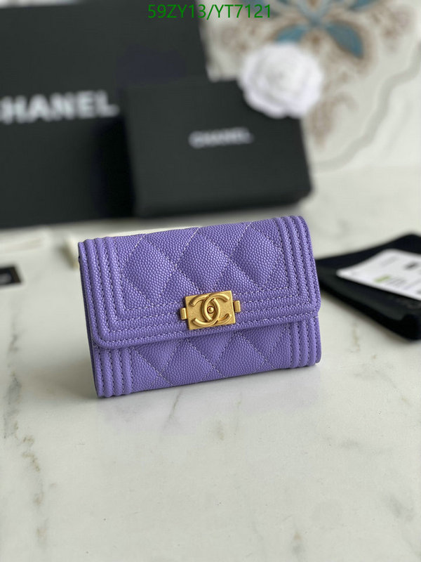 Chanel Bags -(Mirror)-Wallet-,Code: YT7121,$: 59USD