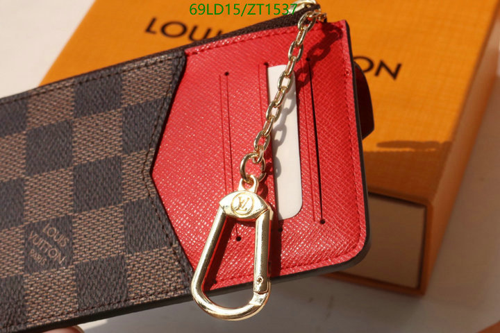 LV Bags-(Mirror)-Wallet-,Code: ZT1537,$: 69USD