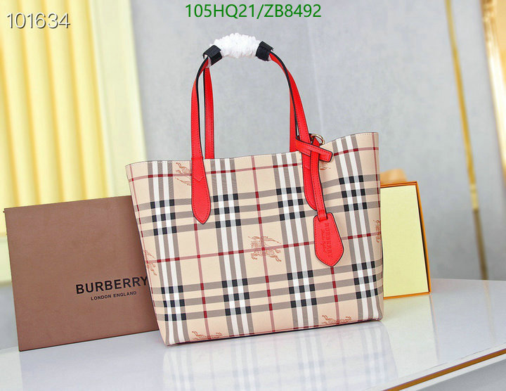 Burberry Bag-(4A)-Handbag-,Code: ZB8492,$: 105USD